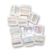 Cubes Miyuki 1.8 mm SB18-0250 - Crystal AB x10g