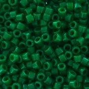 Miyuki Delica 11/0 DB0656 - Dyed Opaque Green paquet de 100g