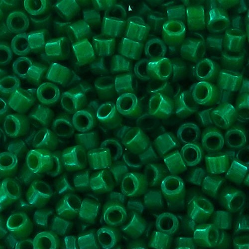 Miyuki Delica 11/0 DB0656 - Dyed Opaque Green x100g