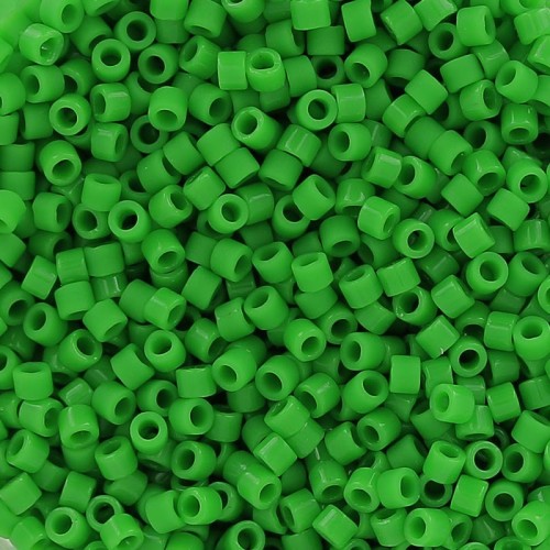 Miyuki Delica 11/0 DB0754 - Mat Opaque Green x100g