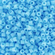 Miyuki Delica 11/0 DB0755 - Mat Opaque Turquoise Blue x100g