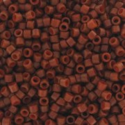 Miyuki Delica 11/0 DB0794 - Dyed Semi Mat Opaque Sienna paquet de 100g