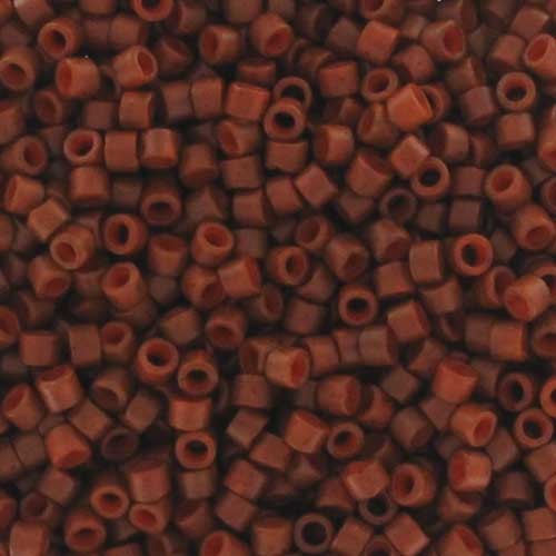 Miyuki Delica 11/0 DB0794 - Dyed Semi Mat Opaque Sienna x100g