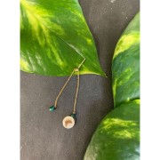 Clous d'oreilles boule 4 mm avec stoppeur en Gold filled (or laminé) x2