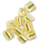 Cubes Miyuki 1.8 mm SB18-0003 - Gold Silver Lined x10g|raw }}