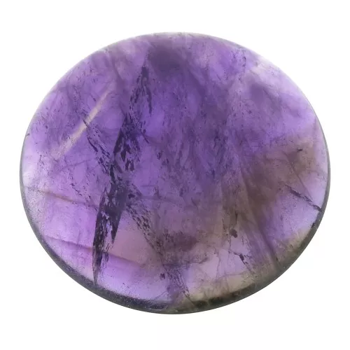 Cabochon rond 30 mm Améthyste x1