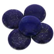 Cabochon rond 30 mm Lapis lazuli x1
