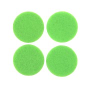 Recharge rond feutrine 22 mm pour pendentif diffuseur de parfum - Vert Fluo x4|raw }}