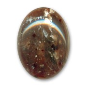 Cabochon en résine 40x30 mm imitation pierre Brown x1|raw }}