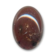 Cabochon en résine 25x18 mm imitation pierre Brown x1|raw }}