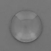 Cabochon loupe en verre 30 mm - Crystal x1