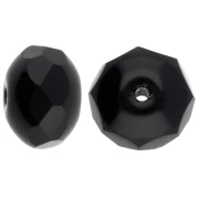 Donuts 8.5x6 mm Jet x25