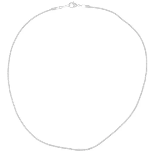 Tour de cou maille serpentine 2 mm argenté x1