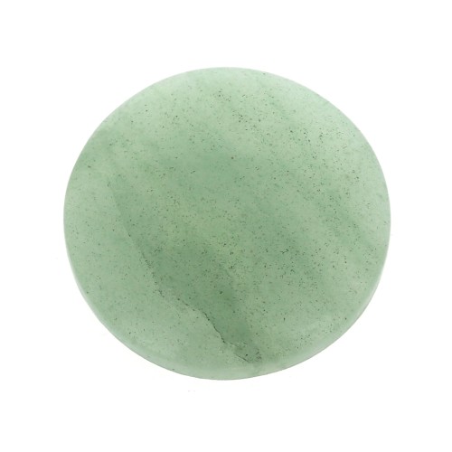 Cabochon rond 25 mm Aventurine x1