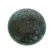 Cabochon rond 25 mm Turquoise naturelle x1