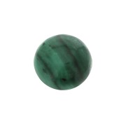 Cabochon rond 6 mm en pierre gemme - Malachite x1|raw }}