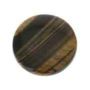 Cabochon rond 25 mm Oeil de tigre x1|raw }}