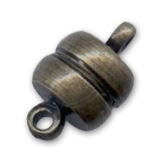 Fermoir aimanté 12x7 mm bronze x1|raw }}