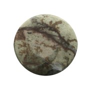 Cabochon rond 25 mm Jaspe Picasso x1