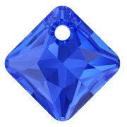 Pendentif Princess Cut PureCrystal 6431 9 mm Majestic Blue x1|raw }}