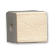 Cube en bois brut 10 mm x 1