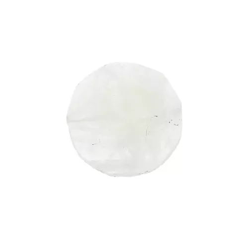 Cabochon rond facetté 6 mm Pierre de lune x1