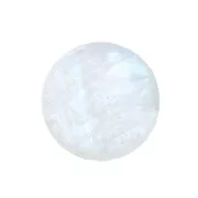 Cabochon plat rond - palet - 8 mm en pierre gemme - Pierre de lune x1