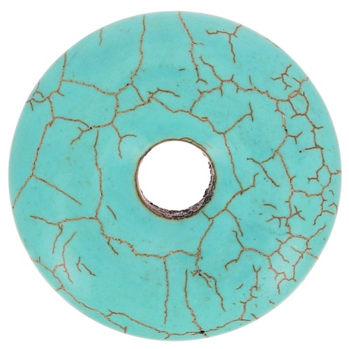 Donuts 40 mm Turquoise (imitation) x1