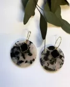 Cabochon Carré PureCrystal 4499 6 mm Crystal Silver Night x1