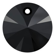 Pendentif PureCrystal 6428 8 mm Jet x1|raw }}