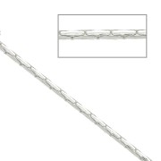 Chaîne maille Paloma 1.35 mm en Argent 925 x50 cm