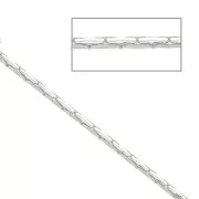 Chaîne maille Paloma 1.35 mm en Argent 925 x50 cm