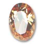 Cabochon en Oxyde de Zirconium ovale 18x13 mm Light Copper|raw }}