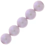 Crystal - Perles nacrées PureCrystal 5810 8 mm Crystal Iridescent Dreamy Rose Pearl x5 Perles nacrées PureCrystal 5810 8 mm Crystal Iridescent Dreamy Rose Pearl x5