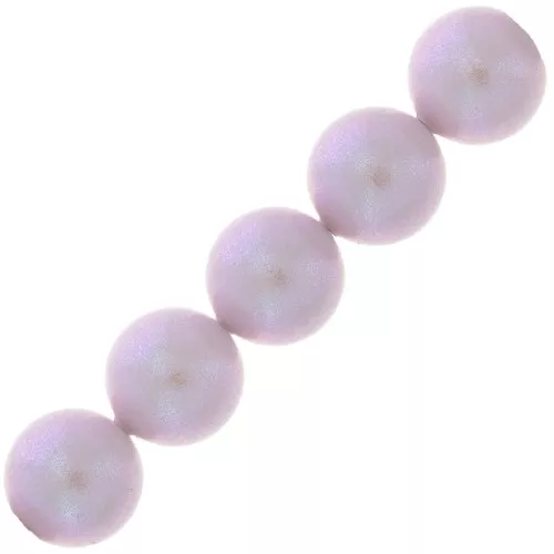 Perles nacrées PureCrystal 5810 12 mm Crystal Iridescent Dreamy Rose Pearl x4