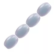 Perles nacrées PureCrystal Grain de riz 5824 4mm Iridescent Dreamy Blue Pearl x20