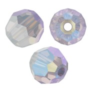 Perles rondes  PureCrystal 5000 4 mm White Opal Shimmer x20|raw }}