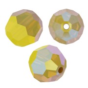 Perle ronde  PureCrystal 5000 8 mm Yellow Opal Shimmer x1