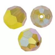 Perle ronde  PureCrystal 5000 8 mm Yellow Opal Shimmer x1
