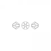 Toupies en cristal PureCrystal 5328 3 mm White Opal Shimmer 2X x50