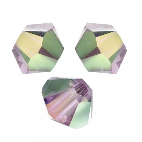 Toupies en cristal PureCrystal 5328 3 mm Iris AB 2X x50