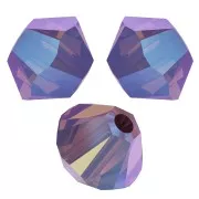 Toupies en cristal PureCrystal 5328 4 mm Cyclamen Opal Shimmer 2X x50