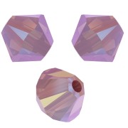 Toupies en cristal PureCrystal 5328 4 mm Rose Water Opal Shimmer 2X x50