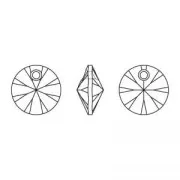 Pendentif PureCrystal 6428 6 mm Aquamarine Shimmer x1