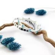 Navette PureCrystal 4228 10x5 mm Light Rose Ignite x1