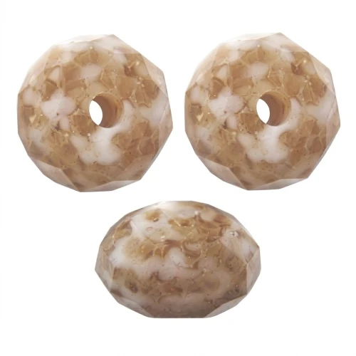 Ronde aplatie PureCrystal 5041/A 18 mm Mosaic Sand Opal x1