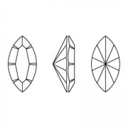 Navette PureCrystal 4228 10x5 mm Iris x1