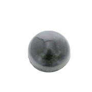 Cabochon rond 6 mm en pierre gemme - Hematite x1|raw }}