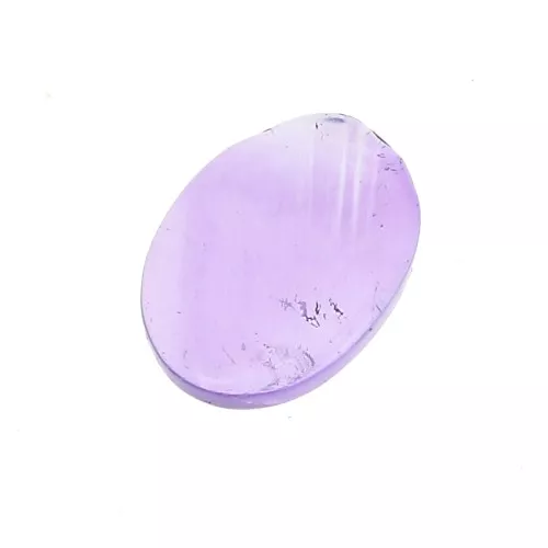 Palet ovale 8x6 mm en pierre gemme - Améthyste x1