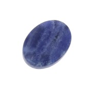 Palet ovale 8x6 mm en pierre gemme - Sodalite x1|raw }}